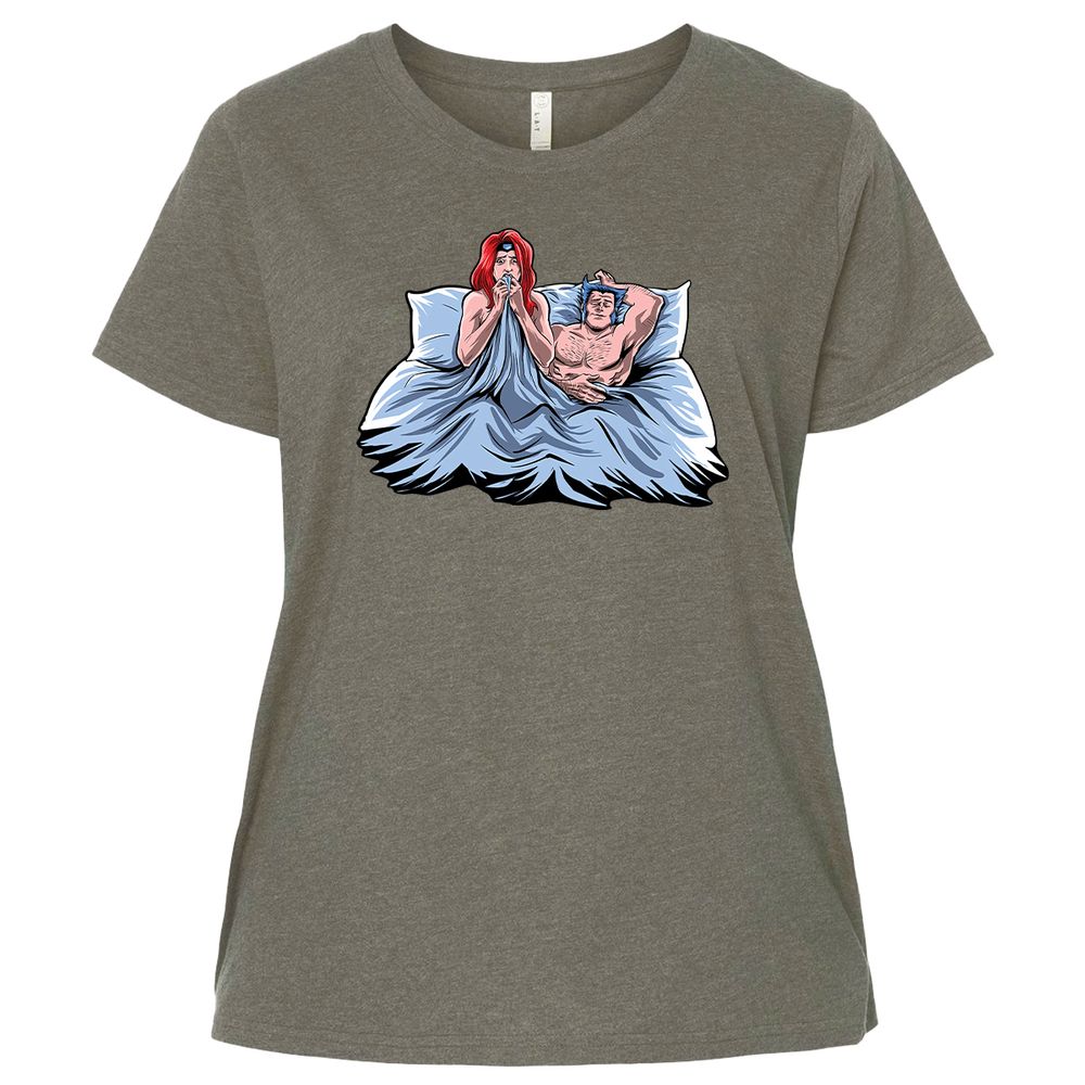 Ladies Curvy Jersey - B7CMRHCU - Bamboo Blackout - 2