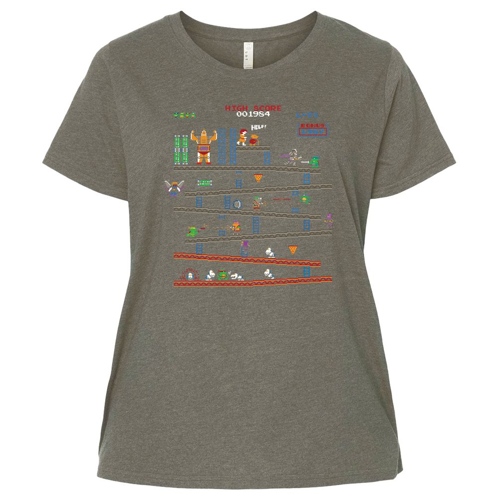 Ladies Curvy Jersey - 8SR25S8J - Bamboo Blackout - 2