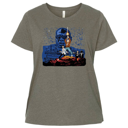 Ladies Curvy Jersey - 3N8DBLGC - Bamboo Blackout - 2