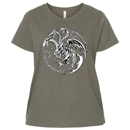 Ladies Curvy Jersey - 5PPW4A94 - Bamboo Blackout - 2