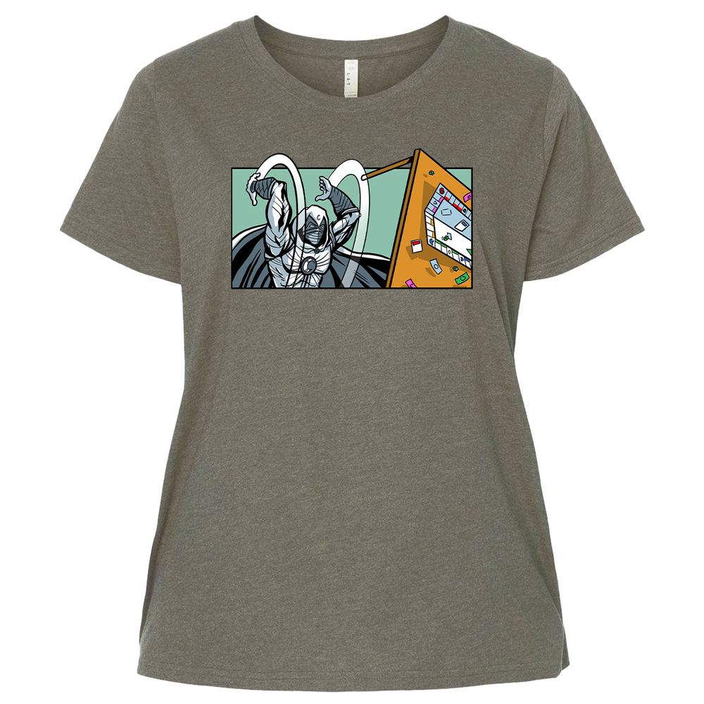 Ladies Curvy Jersey - NBKN6UG8 - Bamboo Blackout - 2