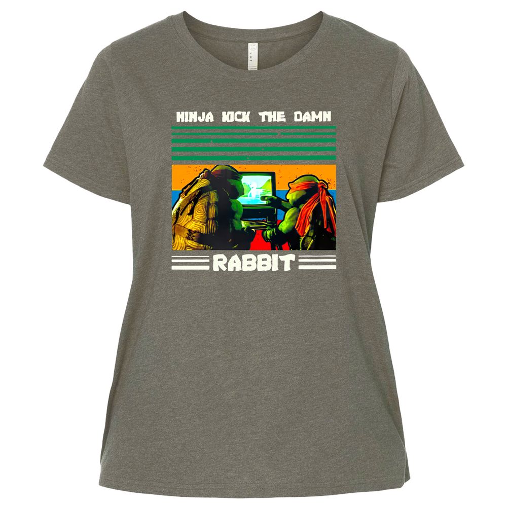 Ladies Curvy Jersey - 42TGVKKN - Bamboo Blackout - 2