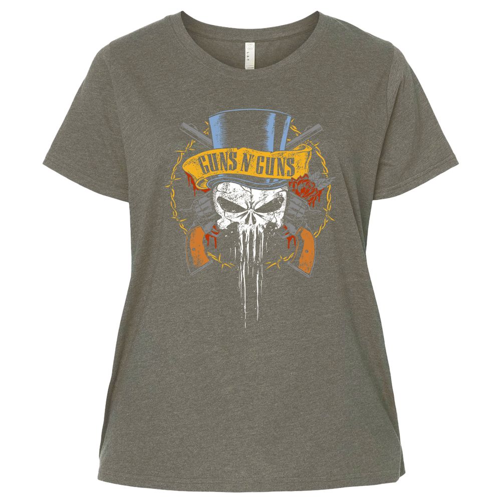 Ladies Curvy Jersey - 7XXQPWBH - Bamboo Blackout - 2