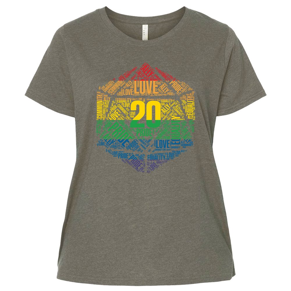 Ladies Curvy Jersey - BZZ7AR47 - Bamboo Blackout - 2