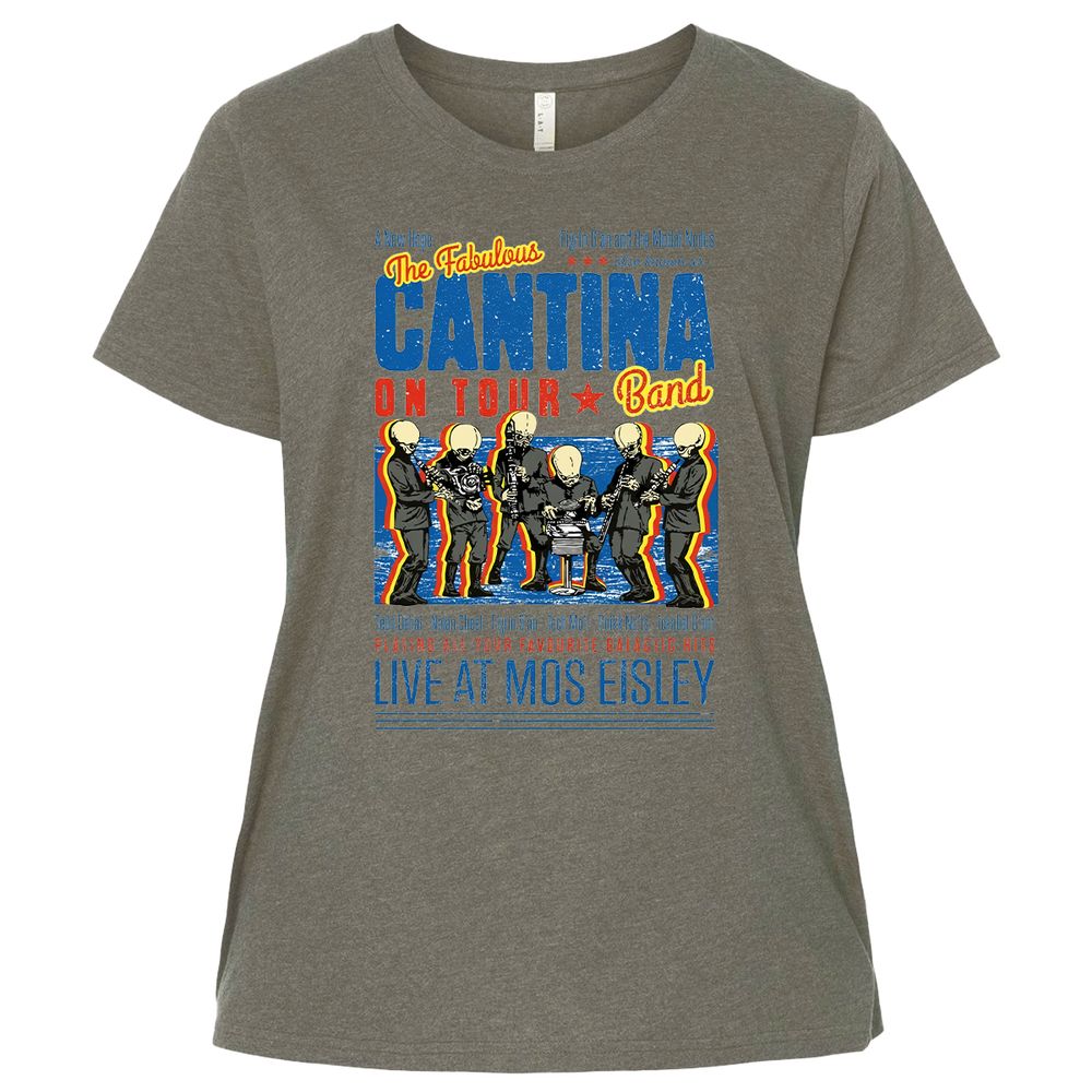 Ladies Curvy Jersey - 9VYHVBU3 - Bamboo Blackout - 2