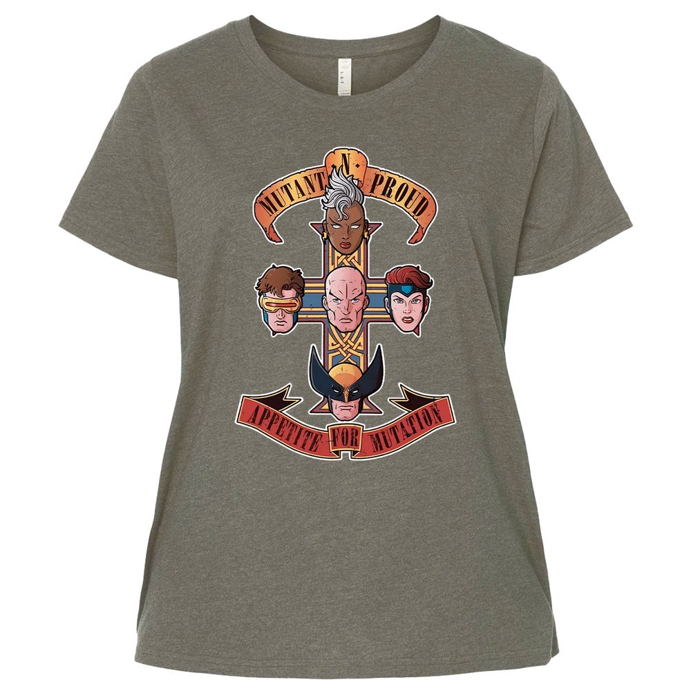 Ladies Curvy Jersey - 69HQYBRP - Bamboo Blackout - 2