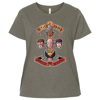 Ladies Curvy Jersey - 69HQYBRP - Bamboo Blackout - 2