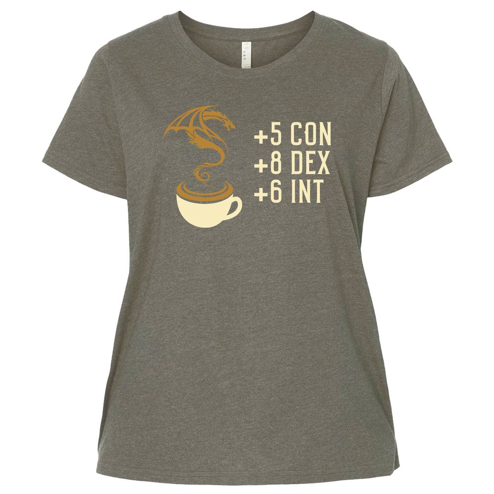 Ladies Curvy Jersey - KMRQ5CFZ - Bamboo Blackout - 2