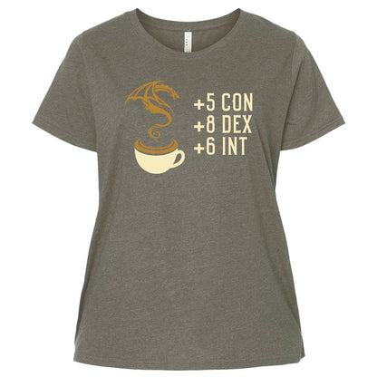 Ladies Curvy Jersey - KMRQ5CFZ - Bamboo Blackout - 2