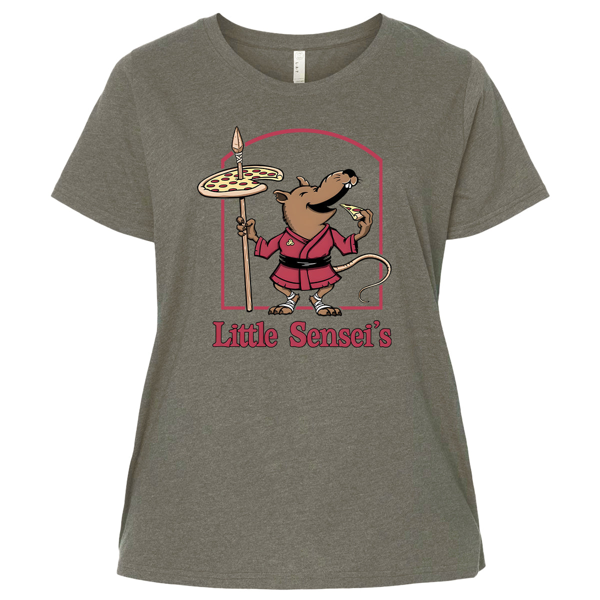 Ladies Curvy Jersey - FQHKDYDQ - Bamboo Blackout - 2