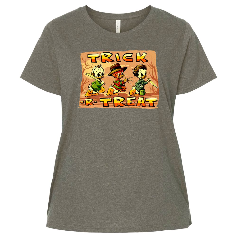 Ladies Curvy Jersey - 8UBENDLQ - Bamboo Blackout - 2