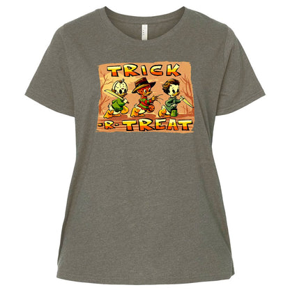 Ladies Curvy Jersey - 8UBENDLQ - Bamboo Blackout - 2