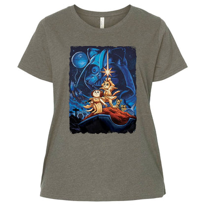 Ladies Curvy Jersey - W7HFD4V6 - Bamboo Blackout - 2