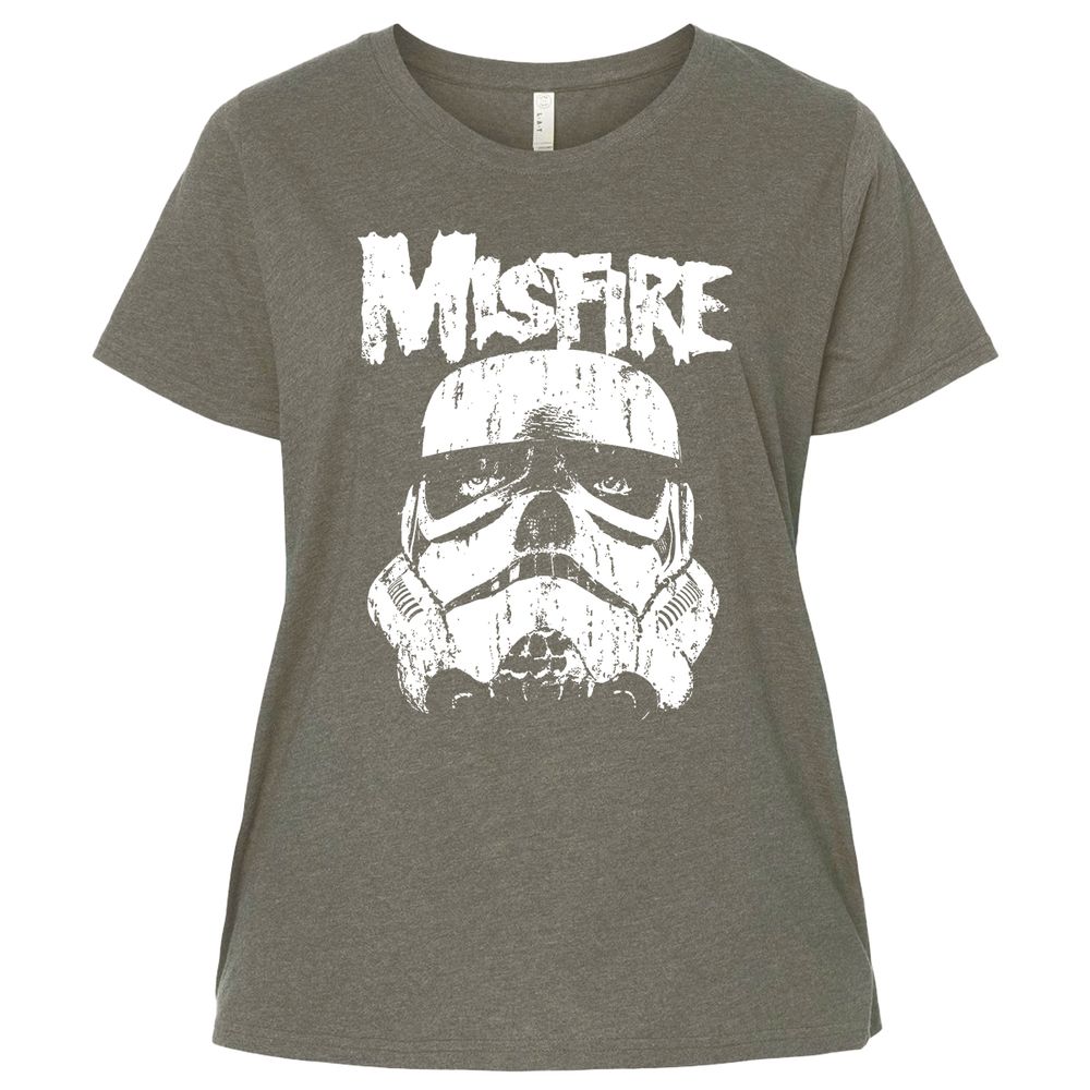 Ladies Curvy Jersey - 4BJM69W6 - Bamboo Blackout - 2