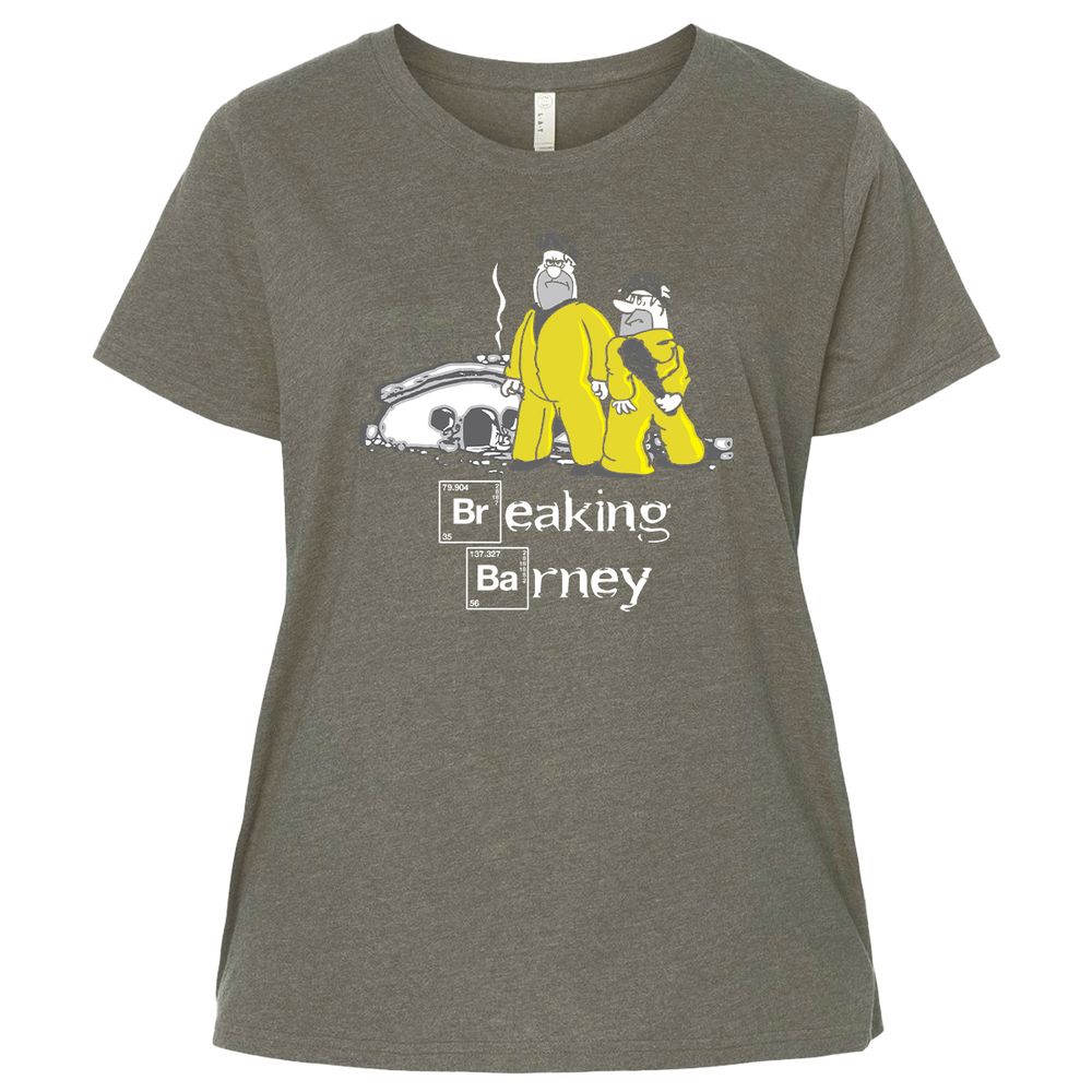 Ladies Curvy Jersey - C8FTS4M7 - Bamboo Blackout - 2