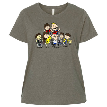 Ladies Curvy Jersey - WSK1EF8N - Bamboo Blackout - 2