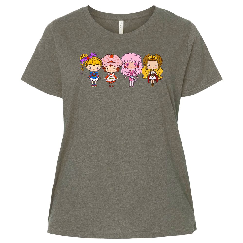 Ladies Curvy Jersey - E6QAALBE - Bamboo Blackout - 2