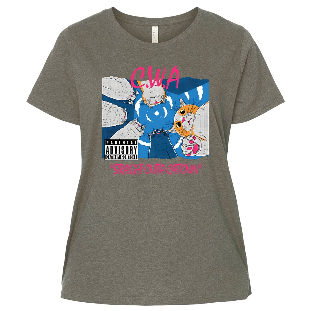 Ladies Curvy Jersey - H91JUU7X - Bamboo Blackout - 2