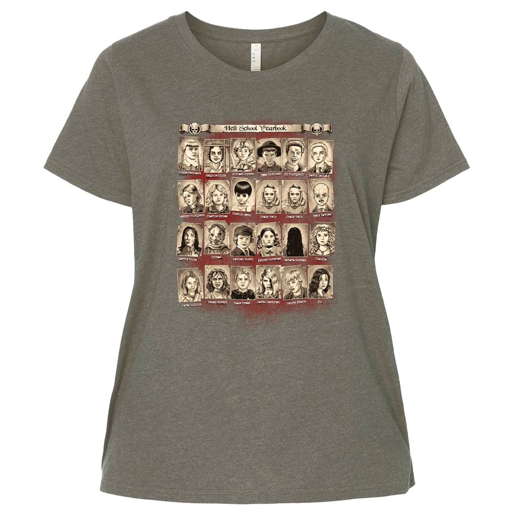 Ladies Curvy Jersey - WE7D4XWQ - Bamboo Blackout - 2