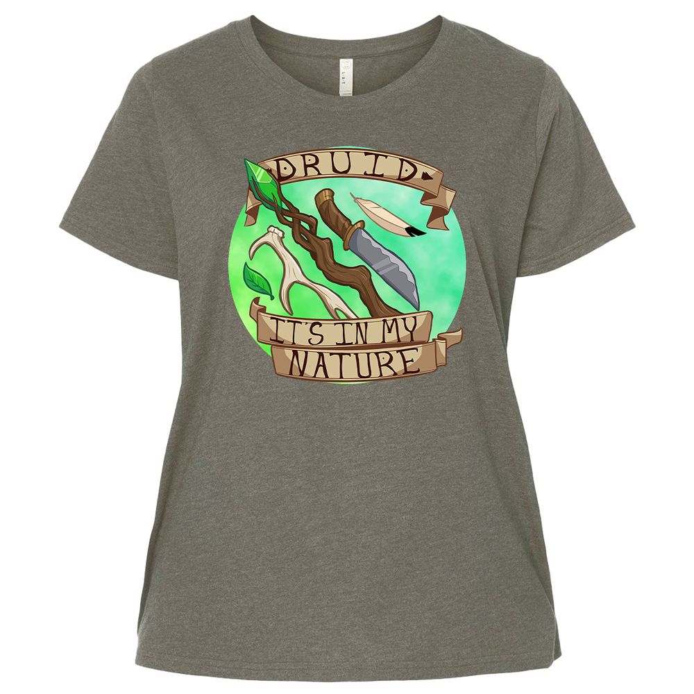 Ladies Curvy Jersey - NADKHU3S - Bamboo Blackout - 2