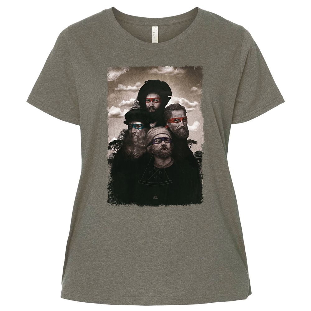 Ladies Curvy Jersey - 6FMKR3E9 - Bamboo Blackout - 2