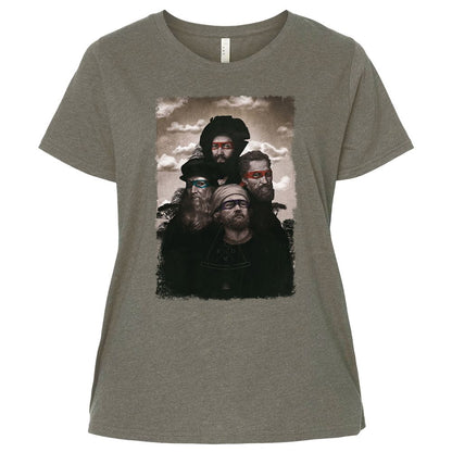 Ladies Curvy Jersey - 6FMKR3E9 - Bamboo Blackout - 2