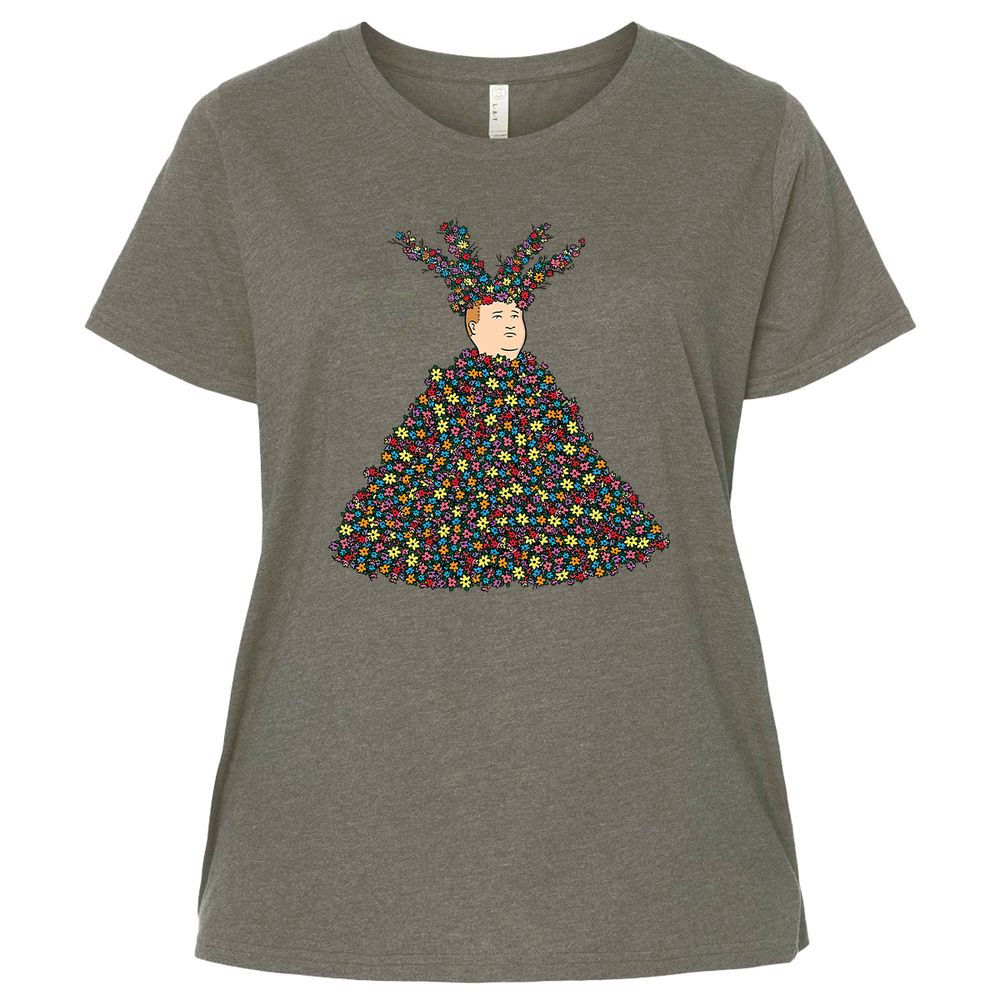 Ladies Curvy Jersey - 7VX31BP5 - Bamboo Blackout - 2