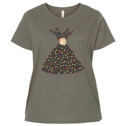 Ladies Curvy Jersey - 7VX31BP5 - Bamboo Blackout - 2