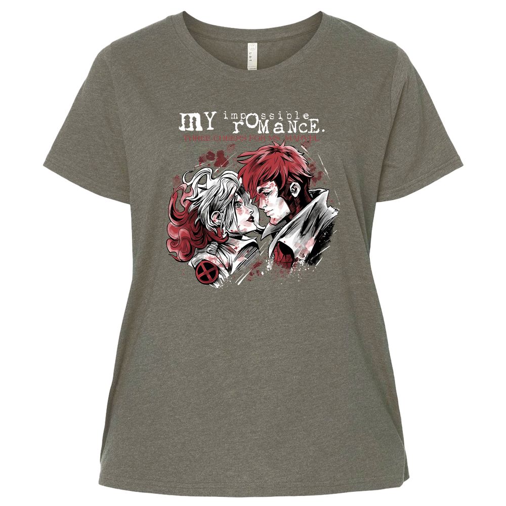 Ladies Curvy Jersey - EVLXEFR2 - Bamboo Blackout - 2