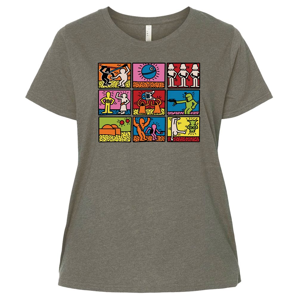 Ladies Curvy Jersey - 767CC67J - Bamboo Blackout - 2