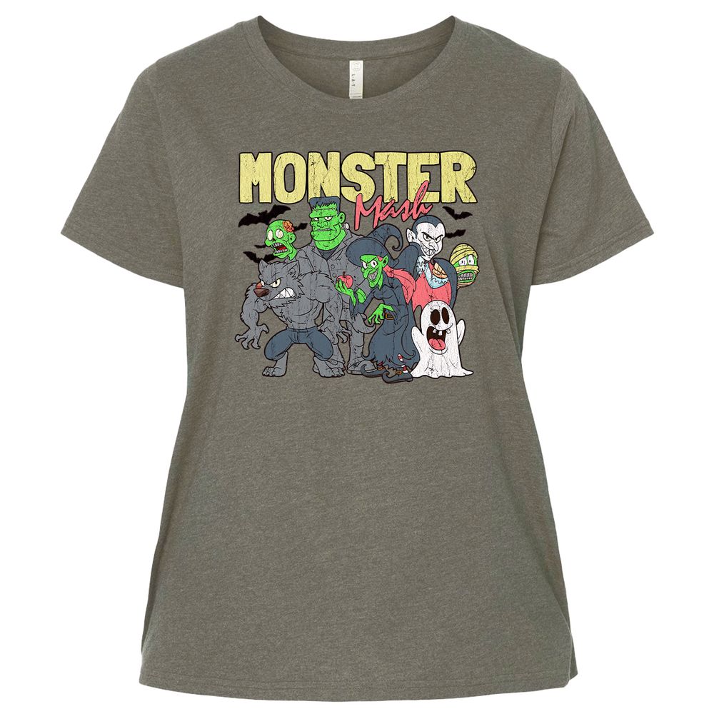 Ladies Curvy Jersey - JNA52AHL - Bamboo Blackout - 2