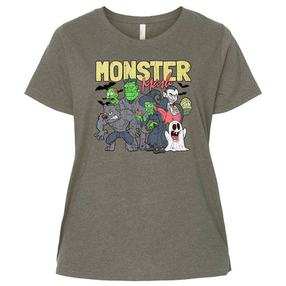 Ladies Curvy Jersey - JNA52AHL - Bamboo Blackout - 2