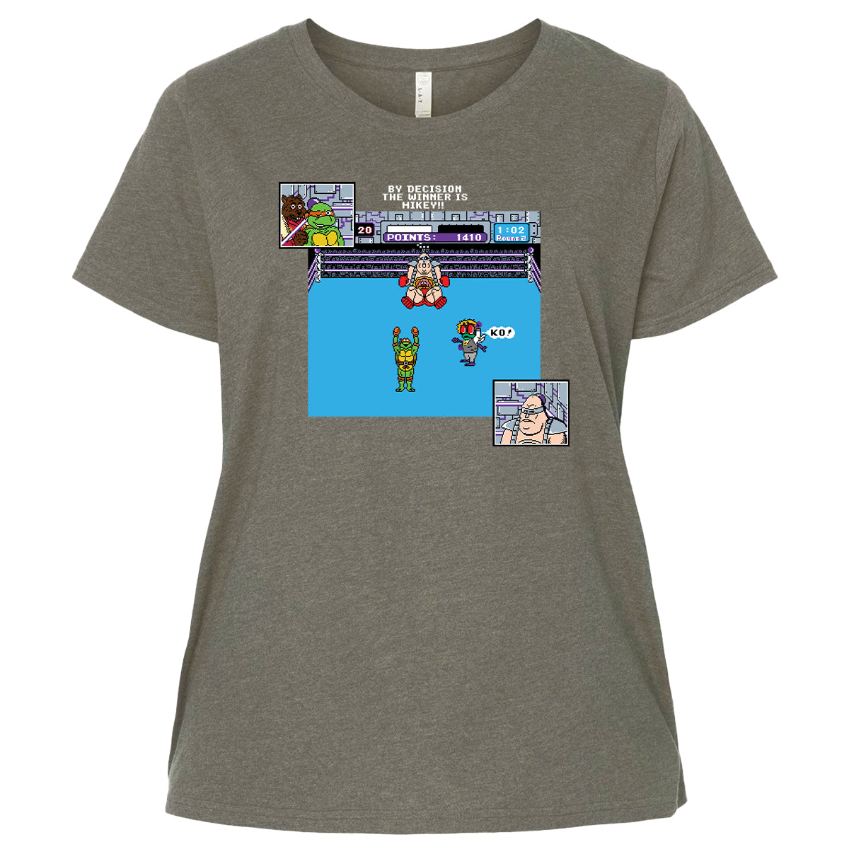 Ladies Curvy Jersey - 2AN57TXG - Bamboo Blackout - 2