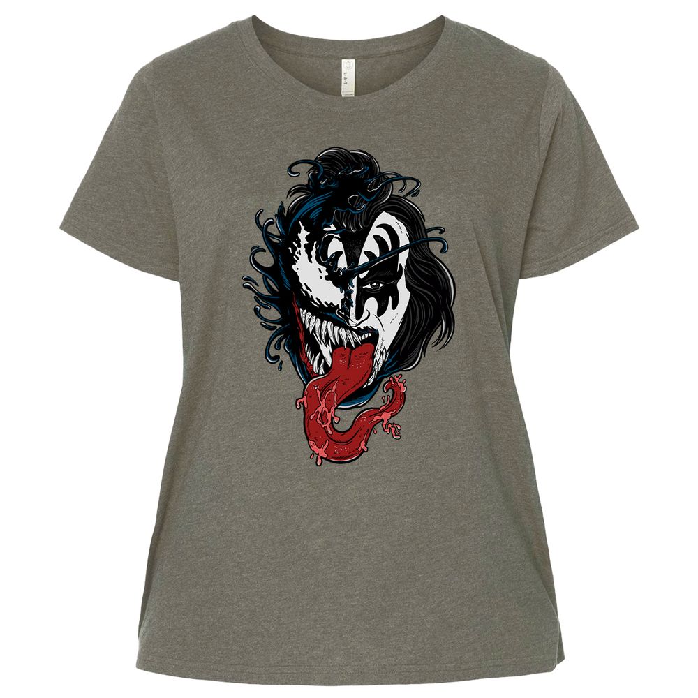 Ladies Curvy Jersey - H96SFUGC - Bamboo Blackout - 2