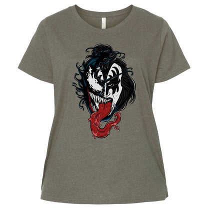 Ladies Curvy Jersey - H96SFUGC - Bamboo Blackout - 2