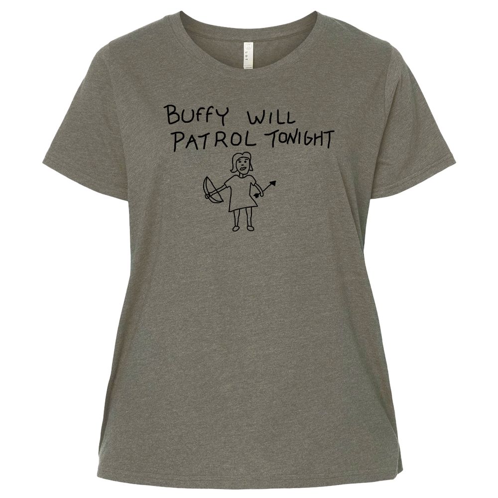 Ladies Curvy Jersey - Z6NQAJSH - Bamboo Blackout - 2