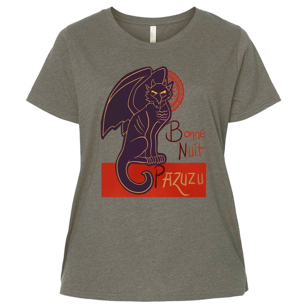 Ladies Curvy Jersey - Q5TMLKSP - Bamboo Blackout - 2