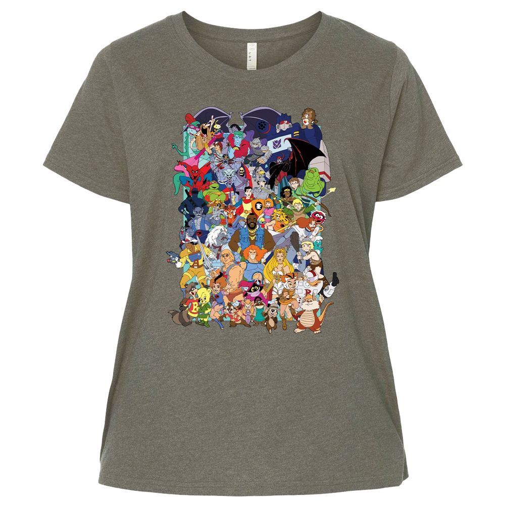 Ladies Curvy Jersey - 6U1L8L11 - Bamboo Blackout - 2