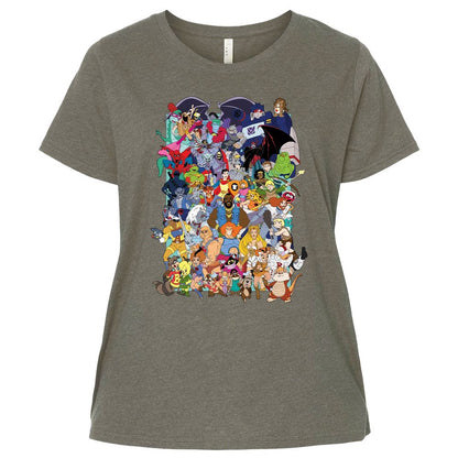 Ladies Curvy Jersey - 6U1L8L11 - Bamboo Blackout - 2