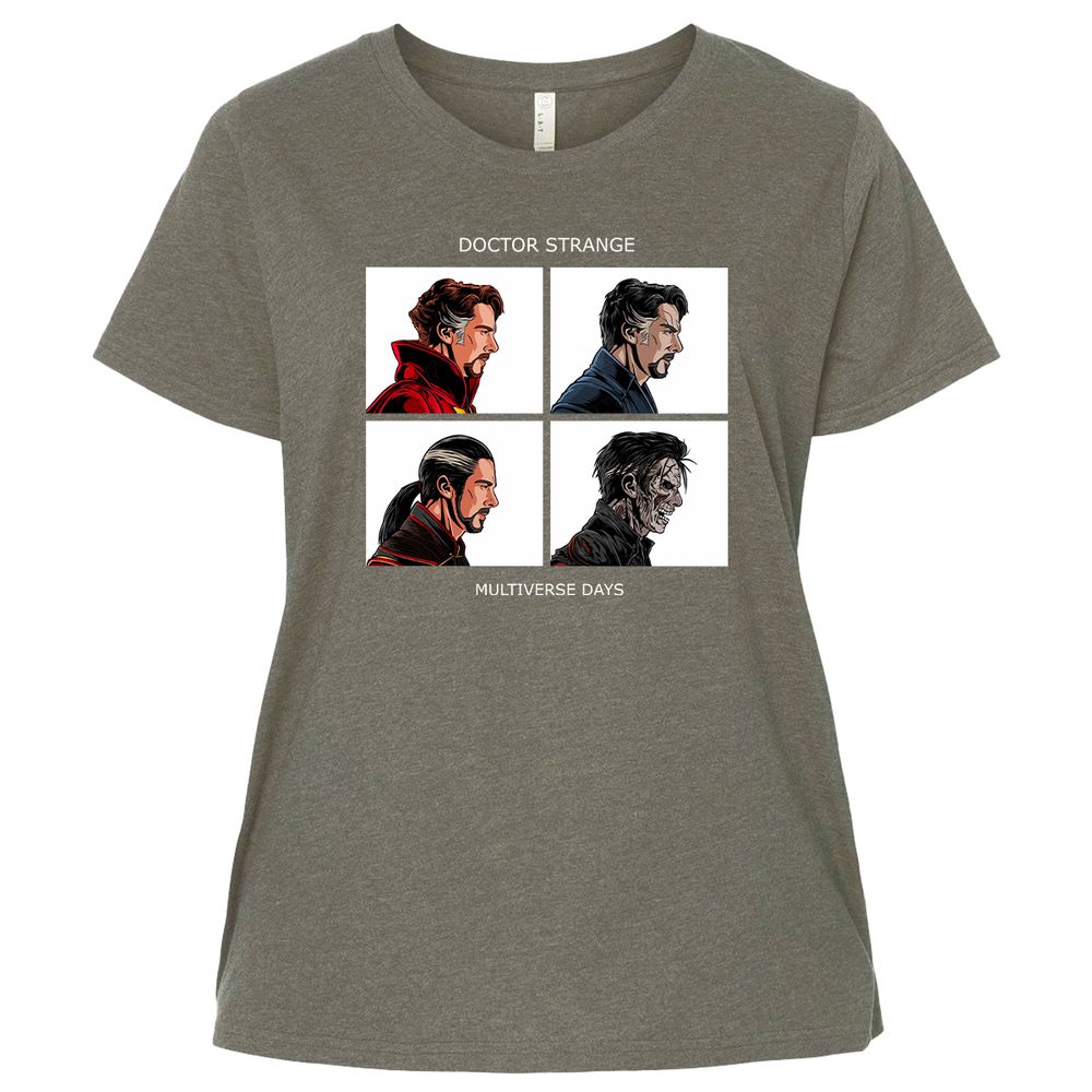 Ladies Curvy Jersey - H1XEHK4H - Bamboo Blackout - 2