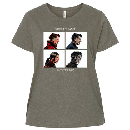 Ladies Curvy Jersey - H1XEHK4H - Bamboo Blackout - 2