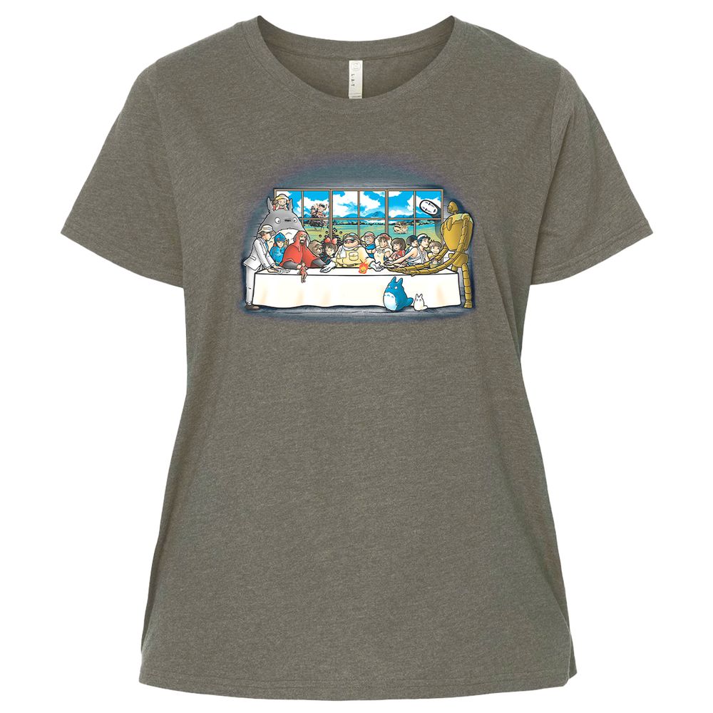 Ladies Curvy Jersey - VFS6118Q - Bamboo Blackout - 2