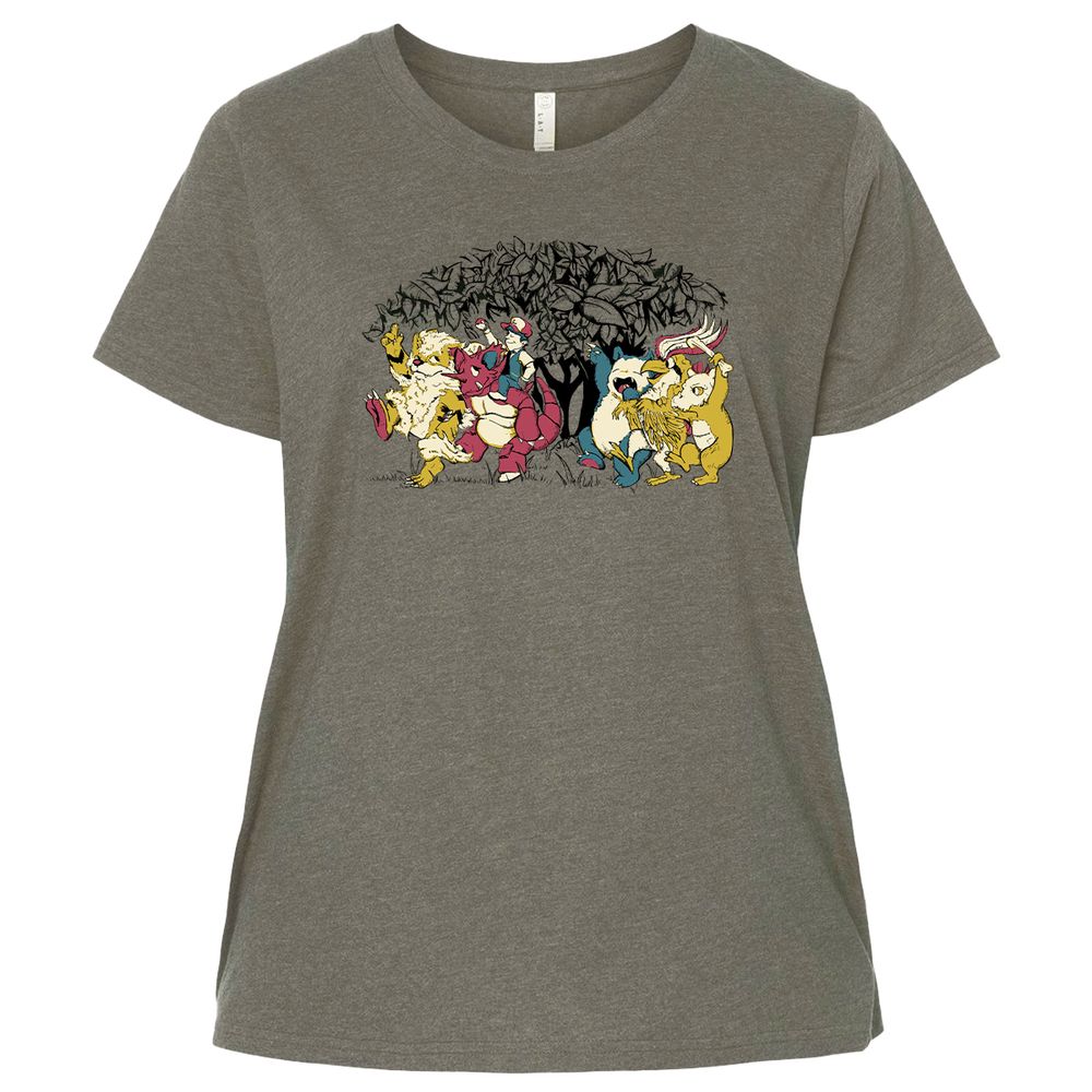 Ladies Curvy Jersey - 2GG3CN73 - Bamboo Blackout - 2