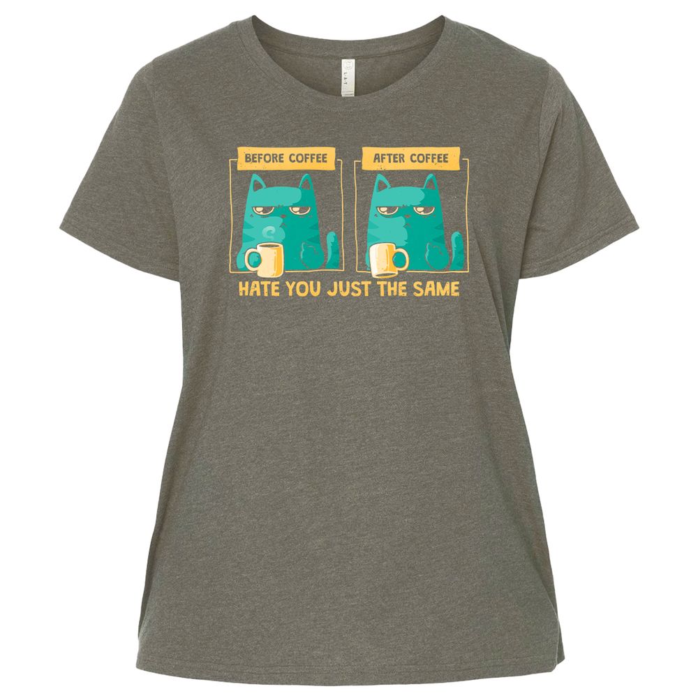 Ladies Curvy Jersey - VCMUFQH7 - Bamboo Blackout - 2