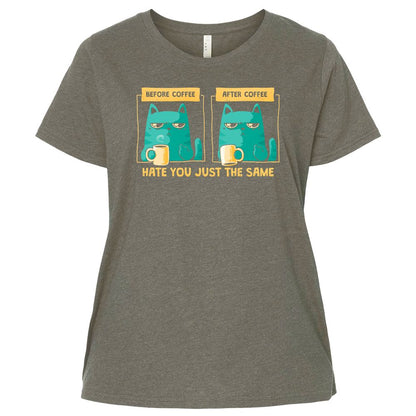 Ladies Curvy Jersey - VCMUFQH7 - Bamboo Blackout - 2