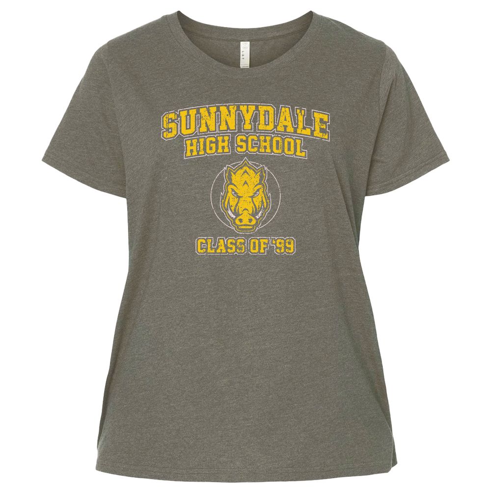 Ladies Curvy Jersey - Q5RGHG95 - Bamboo Blackout - 2