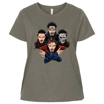 Ladies Curvy Jersey - 6HU8D554 - Bamboo Blackout - 2