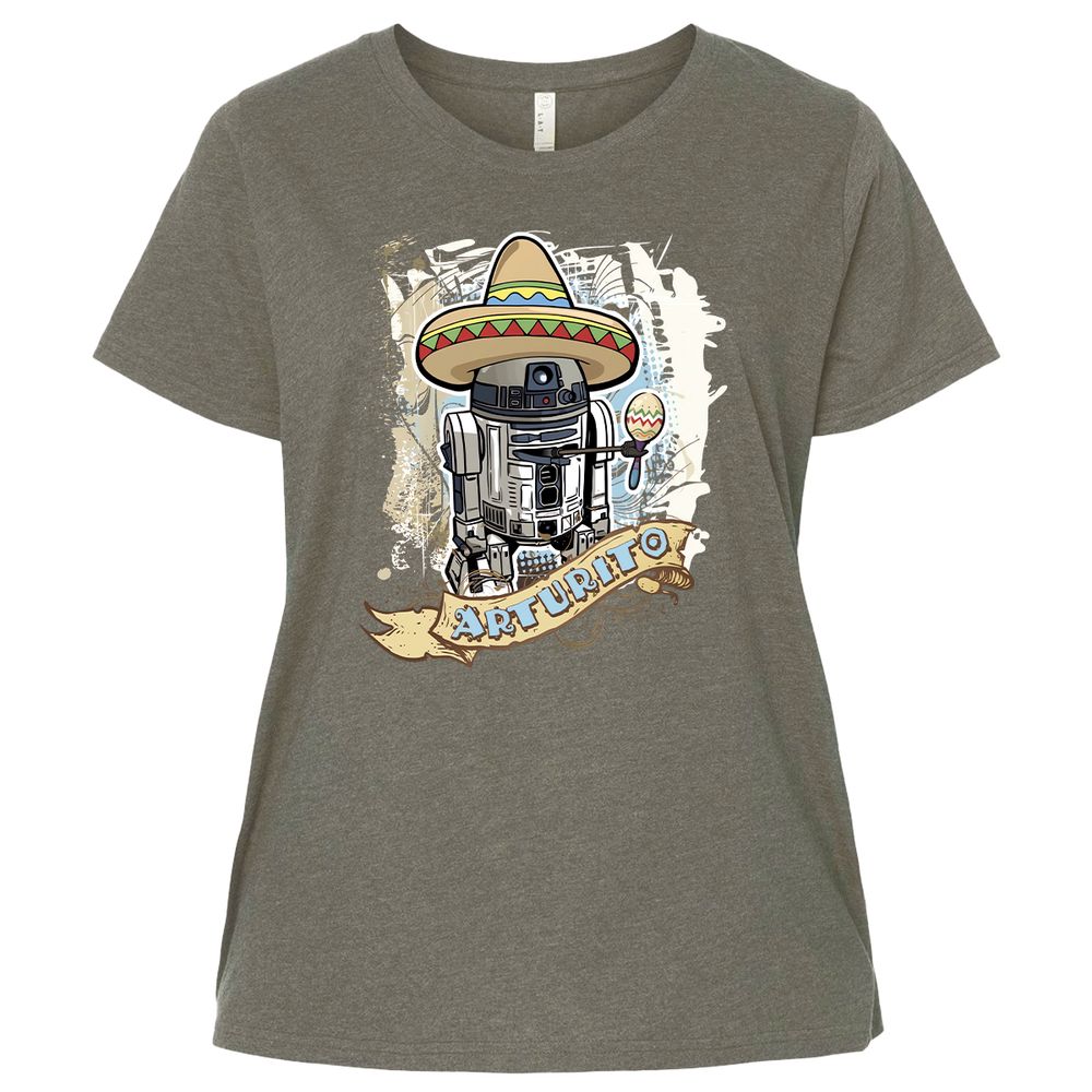 Ladies Curvy Jersey - RZFHCNFU - Bamboo Blackout - 2