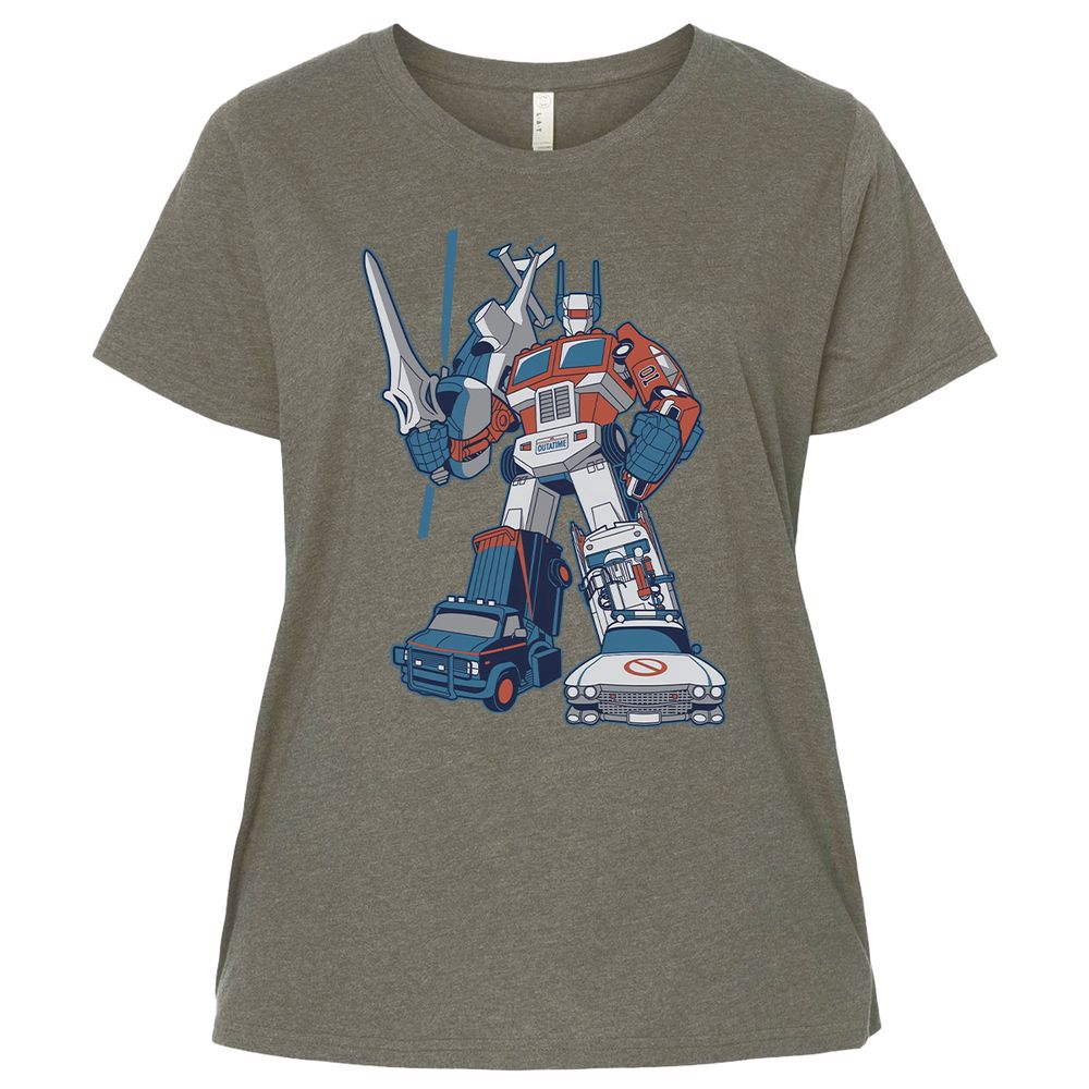 Ladies Curvy Jersey - 8LJCFTX9 - Bamboo Blackout - 2