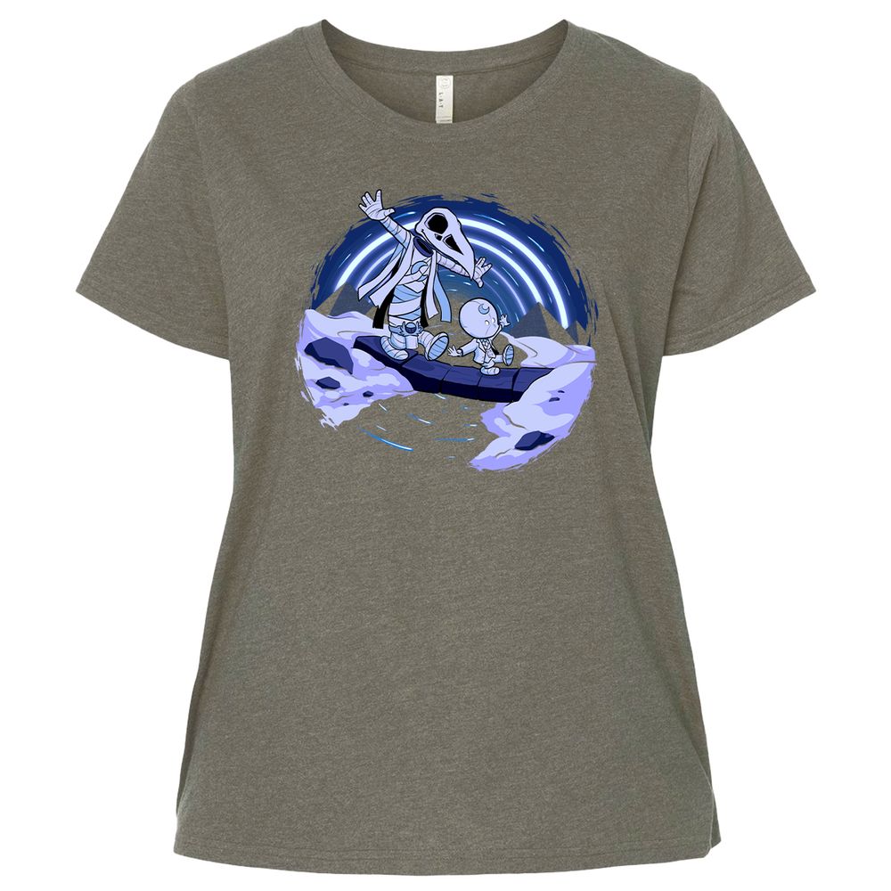 Ladies Curvy Jersey - JVZJ1FMF - Bamboo Blackout - 2